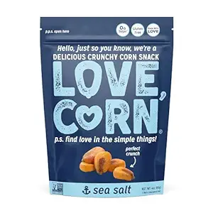 Sea Salt Crunchy Corn Snack, 4 OZ