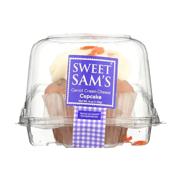 Carrot Cupcake with Cream Cheese, 6 OZ 1