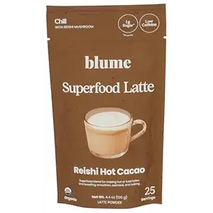 Organic Reishi Hot Cacao Superfood Latte Blend, 4.4 OZ