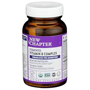 Organic Fermented Vitamin B Complex 60 Count, 60 CT
