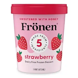 Strawberry Frozen Dessert, 1 PT