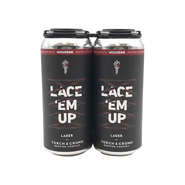 Lace Em Up Lager 4pk Can 1