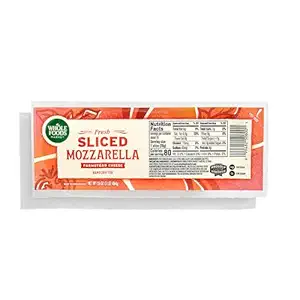 Whole Foods Market, Fresh Mozzarella Slices, 16 Ounce