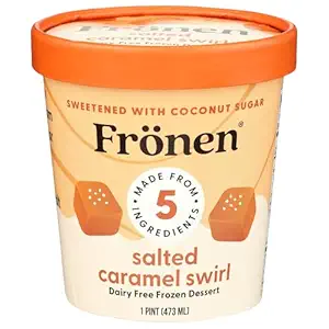Salted Caramel Swirl Non Dairy Frozen Dessert, 1 PT