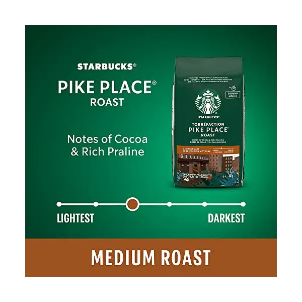 Pike Place Medium Roast Ground Coffee 6