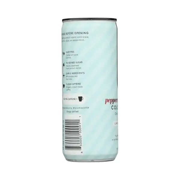 Organic Peppermint Mocha Oat Milk Latte, 8 FZ 5
