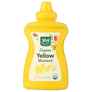 365 by Whole Foods Market, Organic Yellow Mustard, 14 Ounce