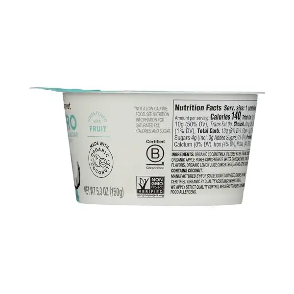 Coconut Coconutmilk Yogurt, 5.3 OZ 7