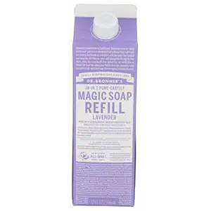 Lavender Castile Soap Refill, 32 FZ
