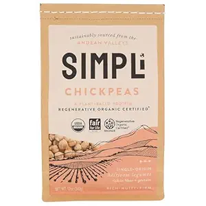 Organic Chickpeas, 12 OZ