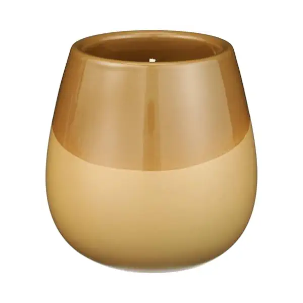 Tobacco & Cozy Vanilla Ceramic Candle, 12 OZ 2