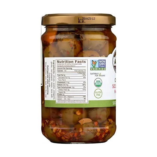 Cracked Sicilian Marinated Olives 6