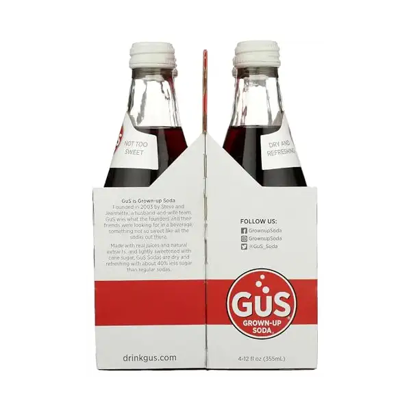 Dry Pomegranate Lightly Sweetened Soda (4 pk) 7