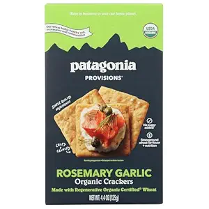 Organic Rosemary Garlic Crackers, 4.4 OZ
