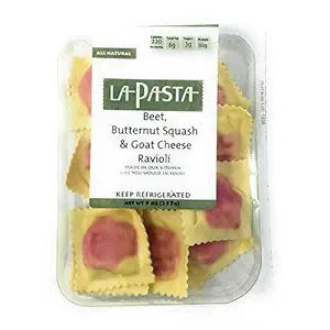 Ravioli with Beet; Squash and Goat Cheese, 9 OZ