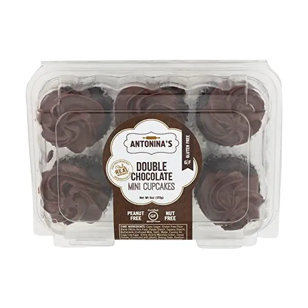 Cupcake Mini Double Chocolate 6pk Double Chocolate 1