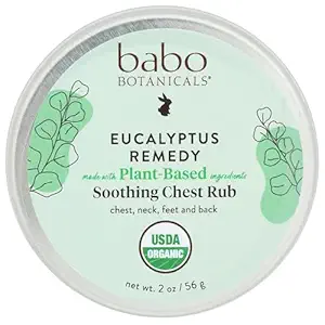 Organic Eucalyptus Remedy Soothing Chest Rub, 2 OZ