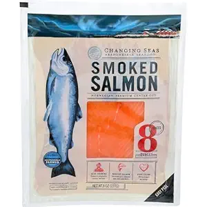 Cold Smoked Salmon 8oz, 8 OZ