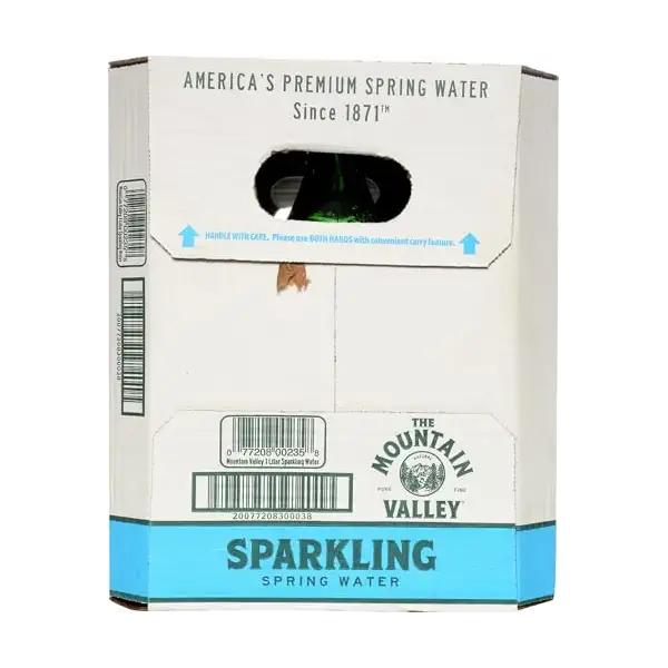 Sparkling Water 12 Pack, 33.8 FZ 2