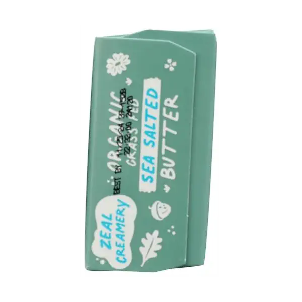 Organic Grass Fed Sea Salted Butter 4