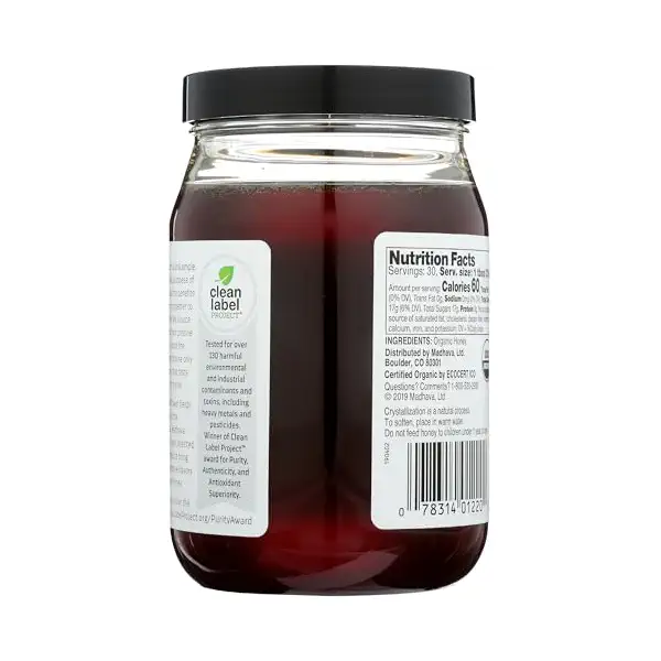 Organic Raw Honey, 22 OZ 2