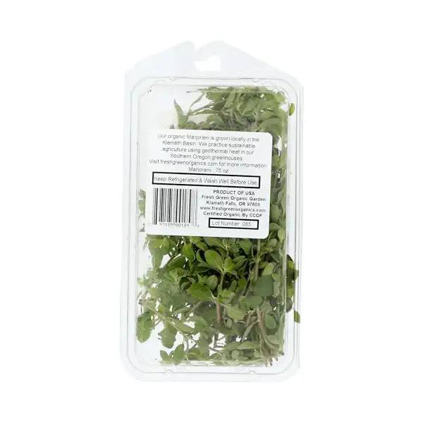 Organic Marjoram Herbs 2