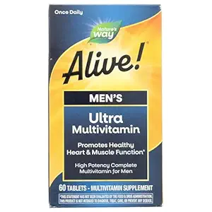 Alive! Once Daily Men's Ultra, 60 CT