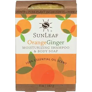 Orange Ginger Shampoo and Body Soap, 5 OZ