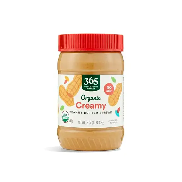 Organic Sweetened Smooth Peanut Butter, 16 OZ 1