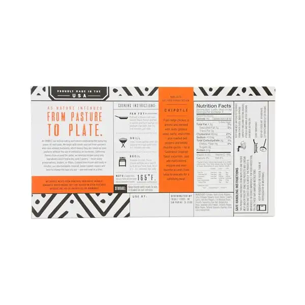 Chicken Patty Chipotle, 16 OZ 2