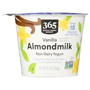 365 by Whole Foods Market, Vanilla Bean Almond Yogurt, 5.3 Ounce