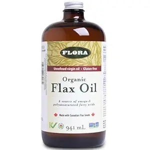 Organic Flax Seed Oil, 941 ML