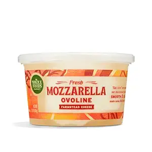 Whole Foods Market, Fresh Mozarella Ovoline, 12 oz