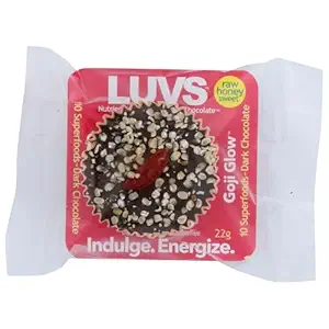 Beegan Bites Goji Berry Chocolate, 24 GR