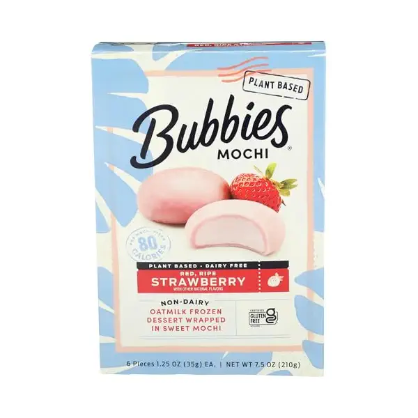 Strawberry Oatmilk Mochi, 7.5 OZ 1