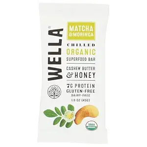 Organic Cashew Matcha & Moringa Bar, 1.6 OZ