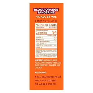 Blood Orange Spiked Seltzer 8pk Cans, 12 FZ