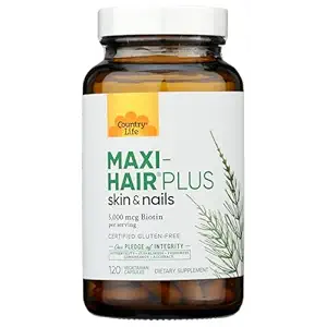 Maxi Hair Plus With 5000 Mcg Biotin, 120 CT