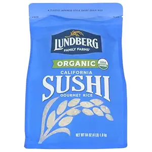 Organic White Sushi Rice, 64 OZ
