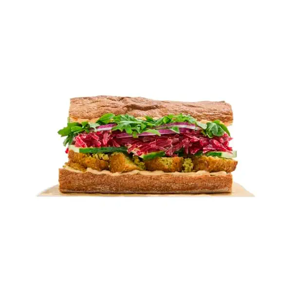 The Purple Falafel Sandwich 1