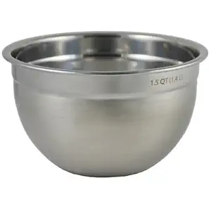 Stainless Steel Mixing Bowl 1.5 Qt, 1 EA