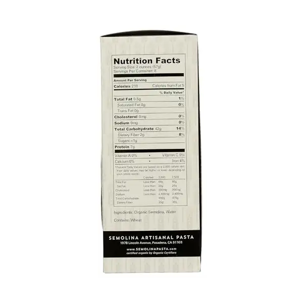 Organic Fusilli, 16 OZ 6