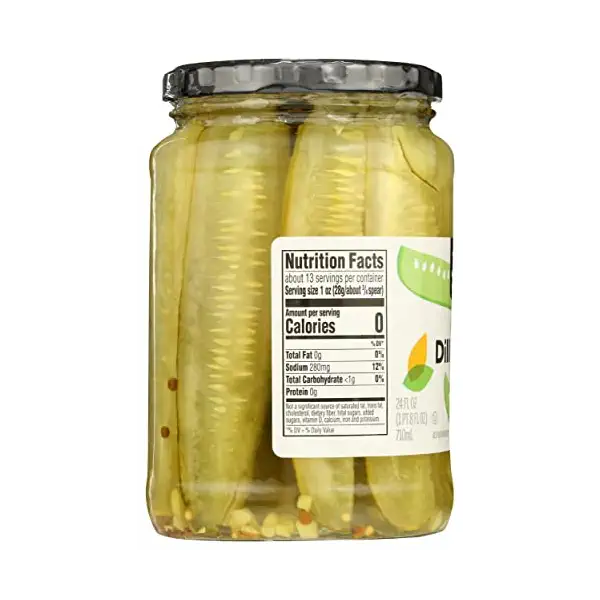 Kosher Dill Spears, 24 FZ 4