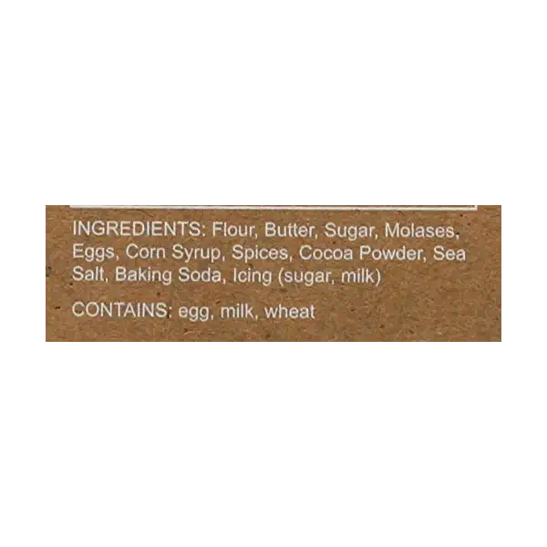 Cookie Mini Gingerbread Tiles, 6 OZ 4