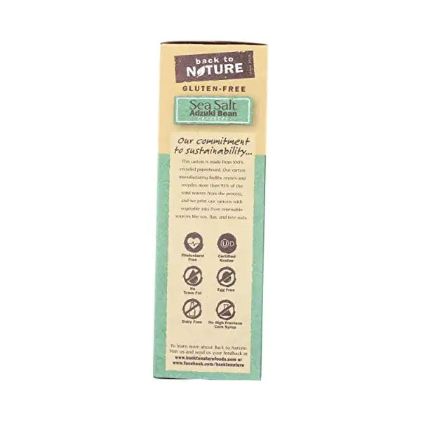 Adzuki Bean Sea Salt Crackers, 3.5 OZ 4