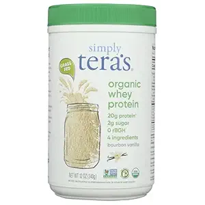 Organic Whey Protein Bourbon Vanilla, 12 OZ