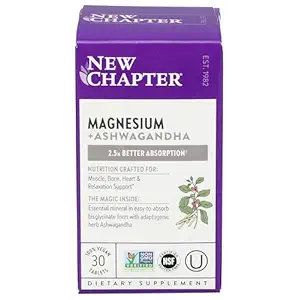 Magnesium Plus Ashwagandha, 30 CT