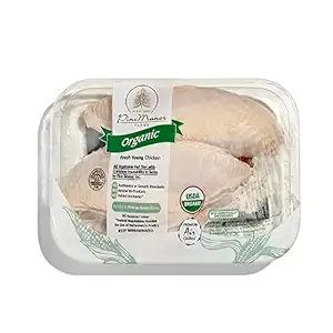 Organic Bone In Split Chicken Breast