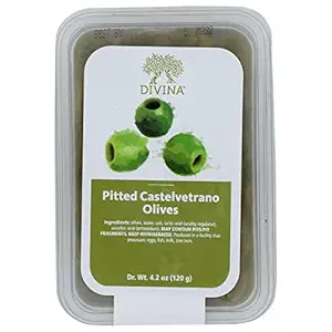 Pitted Castelvetrano Olives Deli Cup, 4.9 OZ