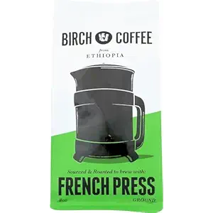 French Press Ethiopia Ground Coffee, 8 OZ